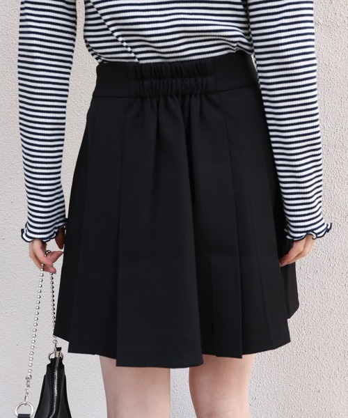 one after another NICE CLAUP（ワンアフターアナザーナイスクラップ）の「新色入荷　ボックスプリーツミニスカート（スカート・レディース・アイボリー/ブラック/モカ/ベージュ系その他/ブルー/ベージュ/その他1・FREE）」の15枚目の写真