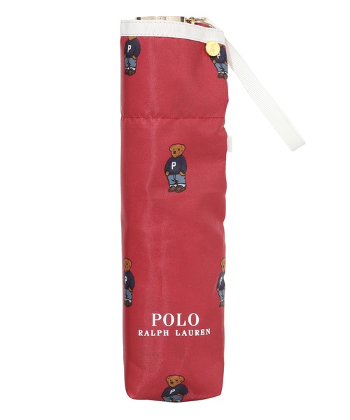 POLO RALPH LAUREN（ポロ ラルフ ローレン）の「折りたたみ傘 雨傘 ”POLO BEAR ツイル”（折りたたみ傘・レディース・ブラック/ベージュ/ネイビー/レッド/オフホワイト・FREE）」の5枚目の写真
