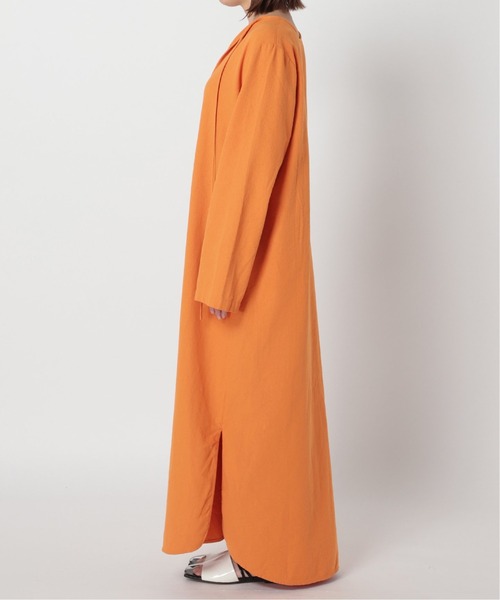 CITYSHOP（シティーショップ）の「KARSEY KAFTAN DRESS：ワンピース（ワンピース・レディース・ブラック/オレンジ・38/36）」の6枚目の写真