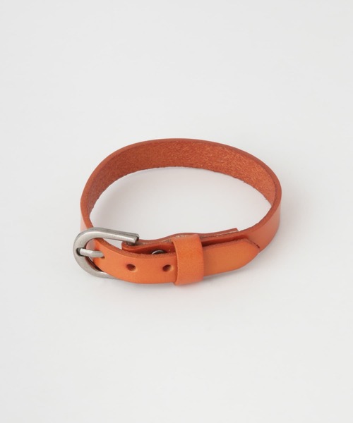 SENSE OF PLACE by URBAN RESEARCH（センスオブプレイスバイアーバンリサーチ）の「レザーベルトブレスレット（ブレスレット・メンズ・ブラック/ベージュ/ブラウン・ONE）」の9枚目の写真