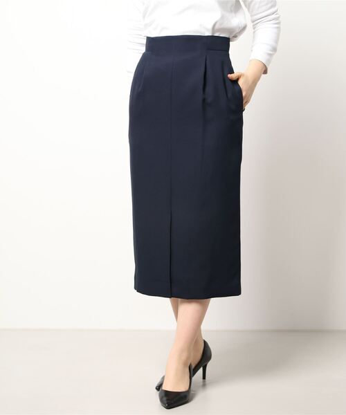 allureville（アルアバイル）の「ダブルオックススカート（スカート・レディース・グリーン/ネイビー/ベージュ・1/2）」の13枚目の写真