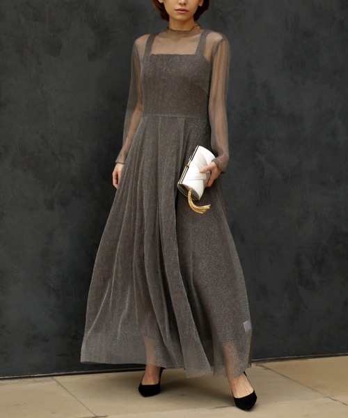 新品　My shawty milano lame day dress　ドレス My shawty（ﾏｲｼｬｳﾃｨｰ）の「sofia lame day dress（ドレス）」 - WEAR