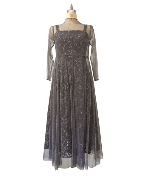 My shawty（ﾏｲｼｬｳﾃｨｰ）の「sofia lame day dress（ドレス）」 - WEAR