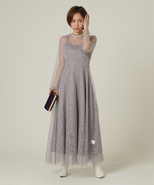 スーツ・フォーマル・ドレス My shawty  milano lame day dress My shawty（ﾏｲｼｬｳﾃｨｰ）の「sofia lame day dress（ドレス）」 - WEAR