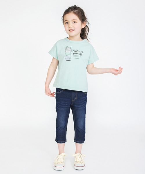 BRANSHES（ブランシェス）の「プレミアムストレッチデニムカプリパンツ（その他パンツ・キッズ・ネイビー/ブルー/アイボリー・100/110/120/130/140/150/90）」の16枚目の写真