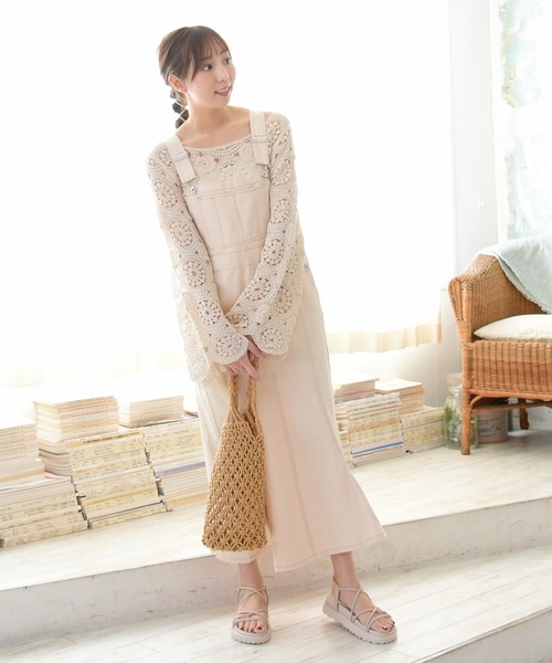 sango（sango）の「マーメイドジャンスカ（スカート・レディース・ベージュ/インディゴブルー/アイボリー・FREE）」の2枚目の写真