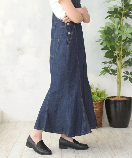 sango（sango）の「マーメイドジャンスカ（スカート・レディース・ベージュ/インディゴブルー/アイボリー・FREE）」の12枚目の写真