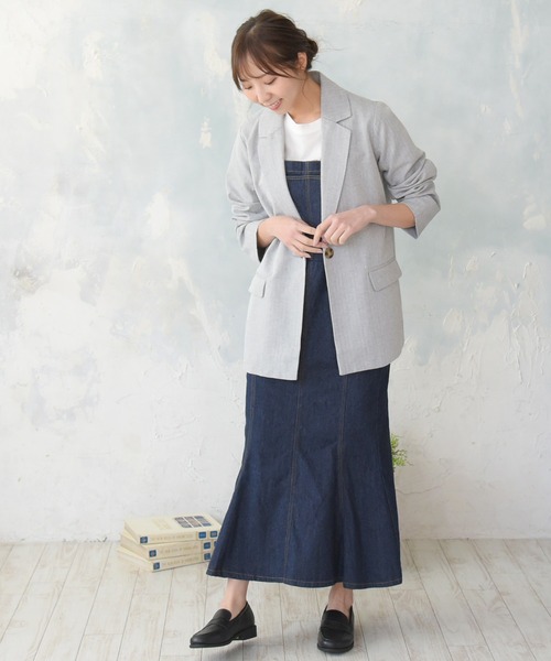 sango（sango）の「マーメイドジャンスカ（スカート・レディース・ベージュ/インディゴブルー/アイボリー・FREE）」の5枚目の写真