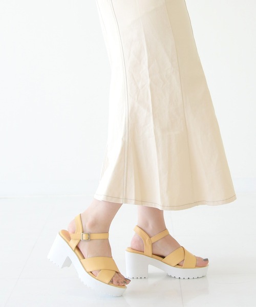 sango（sango）の「マーメイドジャンスカ（スカート・レディース・ベージュ/インディゴブルー/アイボリー・FREE）」の18枚目の写真