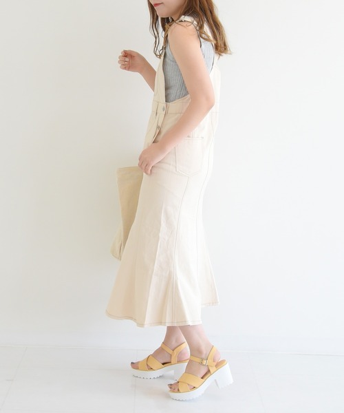 sango（sango）の「マーメイドジャンスカ（スカート・レディース・ベージュ/インディゴブルー/アイボリー・FREE）」の7枚目の写真