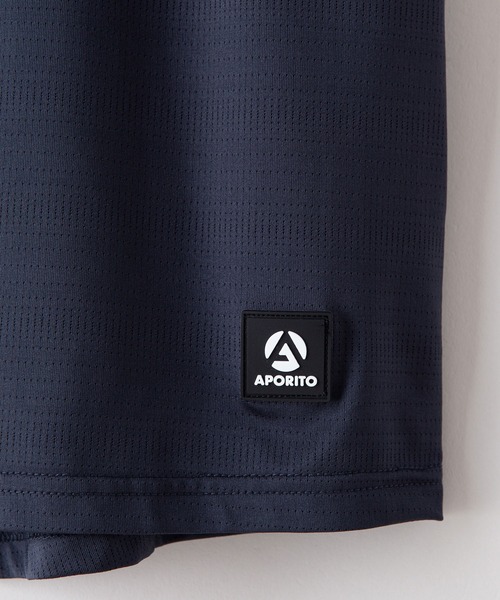 JEANS MATE(ジーンズメイト)の「【APORITO/アポリト】UVカットドライジャガードメッシュマッスルタンクトップ(タンクトップ・メンズ・チャコールグレー/ブラック/ブルー系その他・MEDIUM/LARGE/X-LARGE)」の13枚目の写真