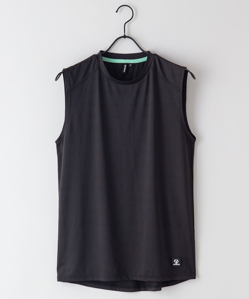 JEANS MATE(ジーンズメイト)の「【APORITO/アポリト】UVカットドライジャガードメッシュマッスルタンクトップ(タンクトップ・メンズ・チャコールグレー/ブラック/ブルー系その他・MEDIUM/LARGE/X-LARGE)」の5枚目の写真