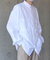 y/m by れぽすけ | BIGポケットワイドCPOシャツ(シャツ/ブラウス)