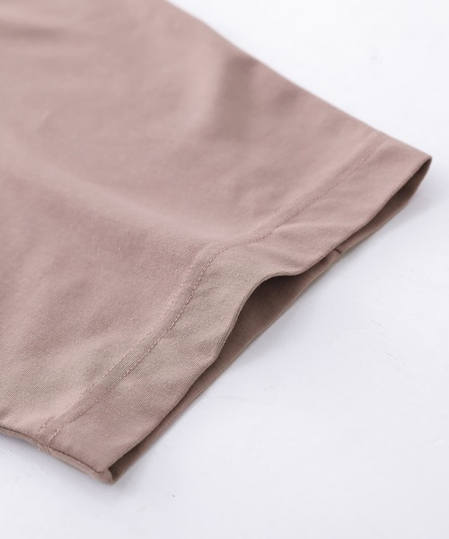 n'OrLABEL（ノアールレーベル）の「【廃盤】『ワンポイントロゴプリントTシャツ』（Tシャツ/カットソー・レディース・ブラック/グレイッシュブルー/ピンクベージュ/オフホワイト・FREE）」の21枚目の写真