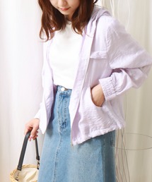 libelle more | シアーマウンテンパーカー　フード付きブルゾン(マウンテンパーカー)