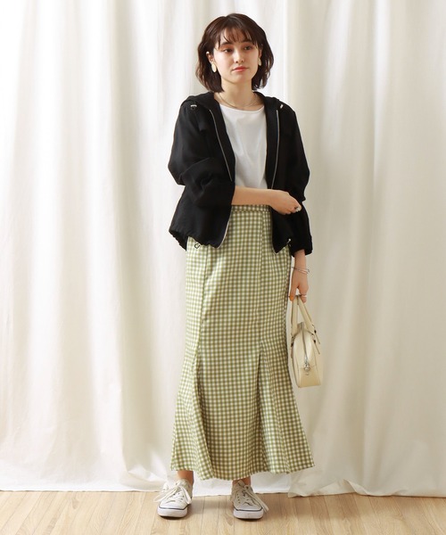 libelle more（リベル モア）の「シアーマウンテンパーカー　フード付きブルゾン（マウンテンパーカー・レディース・ベージュ/ライトカーキ/ブラック/ライラック/オフホワイト・M/L）」の10枚目の写真