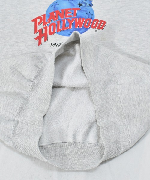 VINTAGE（ヴィンテージ）の「【ヴィンテージ古着】PLANET HOLLYWOOD/プラネットハリウッド クルーネックスウェット USA製（スウェット・メンズ・グレー・X-LARGE）」の11枚目の写真