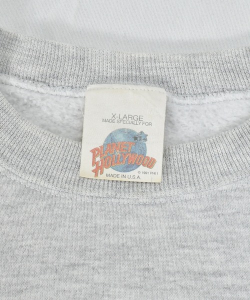 VINTAGE（ヴィンテージ）の「【ヴィンテージ古着】PLANET HOLLYWOOD/プラネットハリウッド クルーネックスウェット USA製（スウェット・メンズ・グレー・X-LARGE）」の7枚目の写真