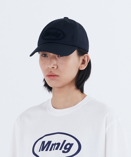 87mm（87mm）の「【87MM / Mmlg】OPACITY BALLCAP / パルチムエムエム MMLG オパシティ ロゴ ベースボールキャップ（キャップ・レディース・ベージュ/ネイビー/ミント/ピンク・FREE）」の11枚目の写真