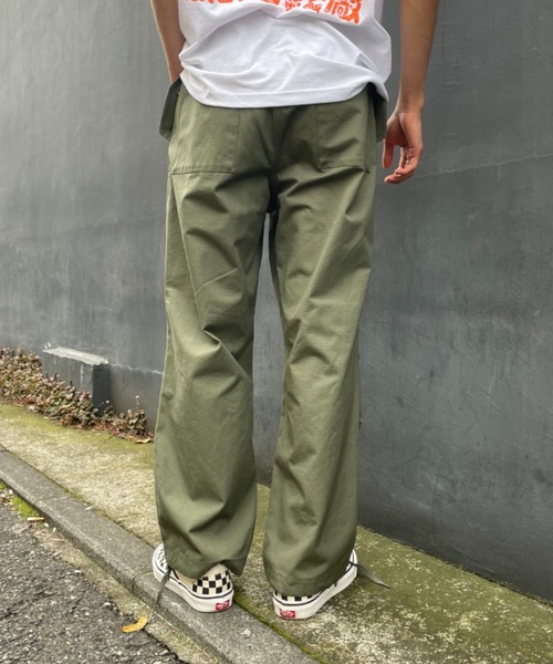 CIAOPANIC(チャオパニック)の「スノーパンツ(カーゴパンツ・メンズ・ホワイト/オリーブ/ブラック・MEDIUM/LARGE)」の14枚目の写真