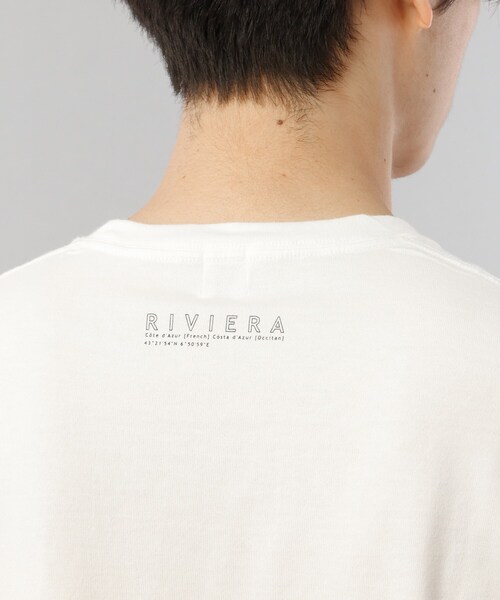 TAKEO KIKUCHI（タケオキクチ）の「◆【Made in JAPAN / Sサイズ～】アートプリント Tシャツ（Tシャツ/カットソー・メンズ・ライトベージュ/ホワイト/ダークネイビー/ネイビー/ホワイト系/ベージュ・01/04/02/03）」の15枚目の写真