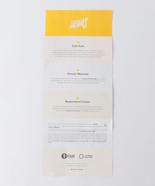 sunski（サンスキ）の「＜SUNSKI＞ AVILA/アイウェア（メガネ・メンズ・ブラック/ブラウン・FREE）」の16枚目の写真