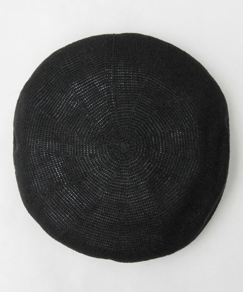 Basiquenti（ベーシックエンティ）の「麻混 リネン サーモ ベレー帽（ハンチング/ベレー帽・メンズ・ベージュ/ブラック/ブラウン/グレー/ネイビー/ナチュラル/チャコール・FREE）」の20枚目の写真