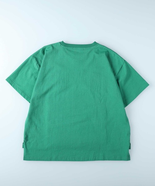 HONEYSUCKLE ROSE（ハニーサックルローズ）の「【HONEYSUCKLE ROSE】ビッグロゴプリントＴ（Tシャツ/カットソー・レディース・ホワイト/ネイビー/グリーン・M/L）」の12枚目の写真