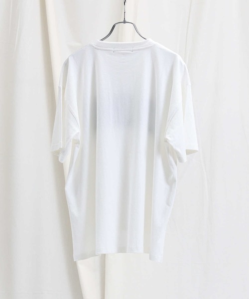 HONEYSUCKLE ROSE（ハニーサックルローズ）の「【HONEYSUCKLE ROSE】ビッグロゴプリントＴ（Tシャツ/カットソー・レディース・ホワイト/ネイビー/グリーン・M/L）」の19枚目の写真