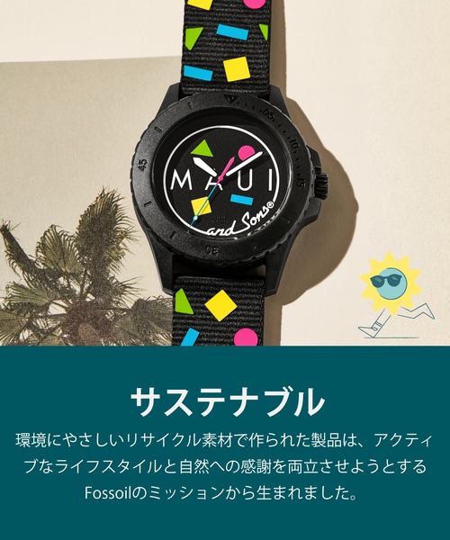 FOSSIL（フォッシル）の「フォッシル 腕時計 メンズ アナログ プロプラネット LE1151（デジタル腕時計・メンズ・ブラック・FREE）」の9枚目の写真