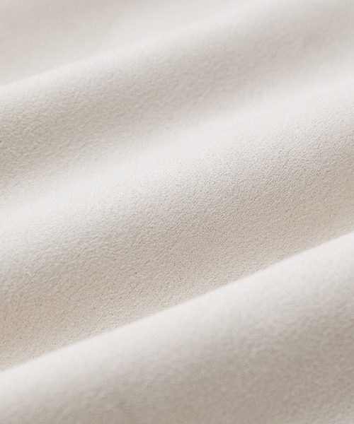 VIS(ビス)の「エコスエードラップ調Iラインスカート【sustainable】(スカート・レディース・パープル系その他2/キナリ/ダークブラウン・L/M/S)」の10枚目の写真