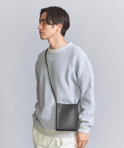 BEAUTY&YOUTH UNITED ARROWS（ビューティーアンドユースユナイテッドアローズ）の「スクエア ポーチ バッグ（ショルダーバッグ・メンズ・ブラック/ロイヤルブルー/ネイビー/グレー・FREE）」の16枚目の写真