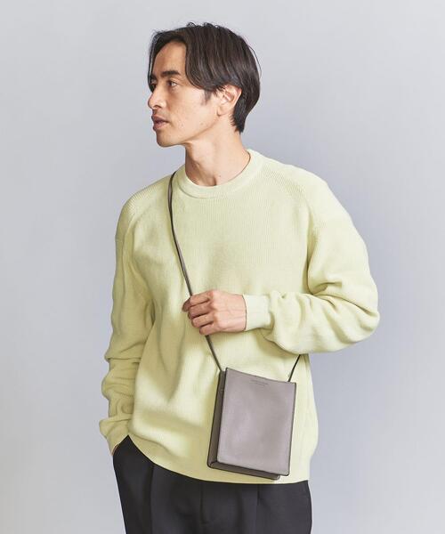 BEAUTY&YOUTH UNITED ARROWS（ビューティーアンドユースユナイテッドアローズ）の「スクエア ポーチ バッグ（ショルダーバッグ・メンズ・ブラック/ロイヤルブルー/ネイビー/グレー・FREE）」の17枚目の写真