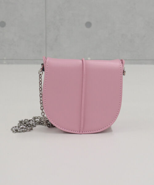 fredy emue（フレディエミュ）の「チェーンミニポシェット（ショルダーバッグ・レディース・ピンク/ブラック/オフホワイト/イエロー/ライトグリーン・FREE）」の17枚目の写真