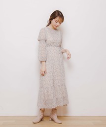 flower | ハーベストティアードワンピース(ワンピース)