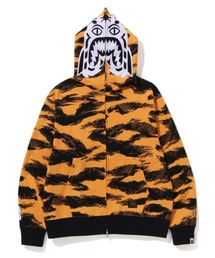 A BATHING APE（アベイシングエイプ）の「TIGER CAMO TIGER RELAXED FIT FULL ZIP HOODIE M（パーカー）」