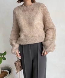 DouDou | モヘヤメッシュニット(ニット/セーター)