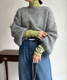 DouDou | モヘヤメッシュニット(ニット/セーター)