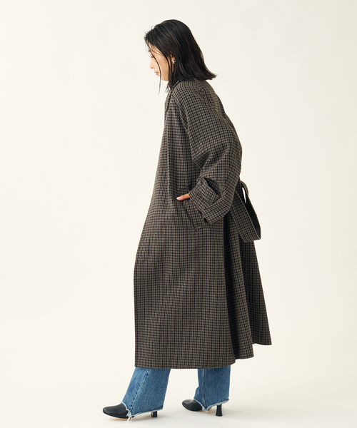 journal standard L'essage(ジャーナルスタンダードレサージュ)の「モッサ/チドリバルカラーコート(その他アウター・レディース・ネイビー/グレー/タン・FREE)」の9枚目の写真