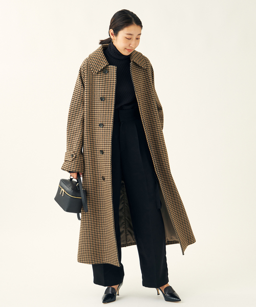 journal standard L'essage(ジャーナルスタンダードレサージュ)の「モッサ/チドリバルカラーコート(その他アウター・レディース・ネイビー/グレー/タン・FREE)」の14枚目の写真