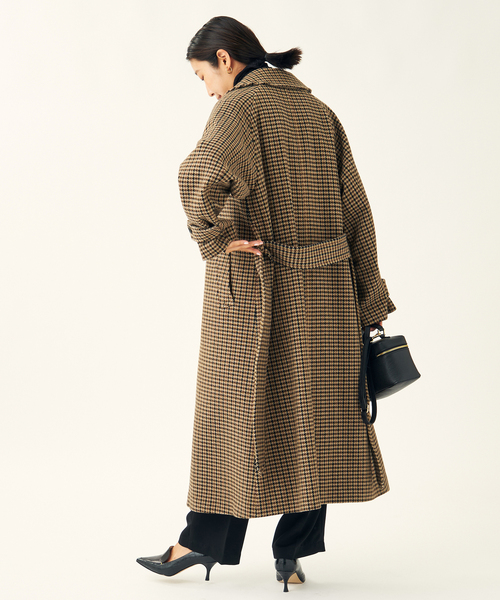 journal standard L'essage(ジャーナルスタンダードレサージュ)の「モッサ/チドリバルカラーコート(その他アウター・レディース・ネイビー/グレー/タン・FREE)」の16枚目の写真