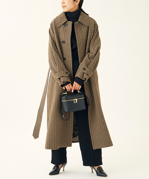 journal standard L'essage(ジャーナルスタンダードレサージュ)の「モッサ/チドリバルカラーコート(その他アウター・レディース・ネイビー/グレー/タン・FREE)」の20枚目の写真