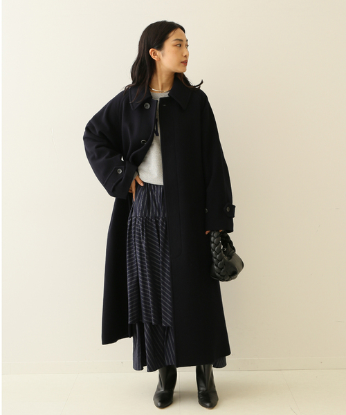 journal standard L'essage(ジャーナルスタンダードレサージュ)の「モッサ/チドリバルカラーコート(その他アウター・レディース・ネイビー/グレー/タン・FREE)」の22枚目の写真