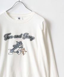 Tom&Jerry/トム&ジェリー キャラクタープリントロンT