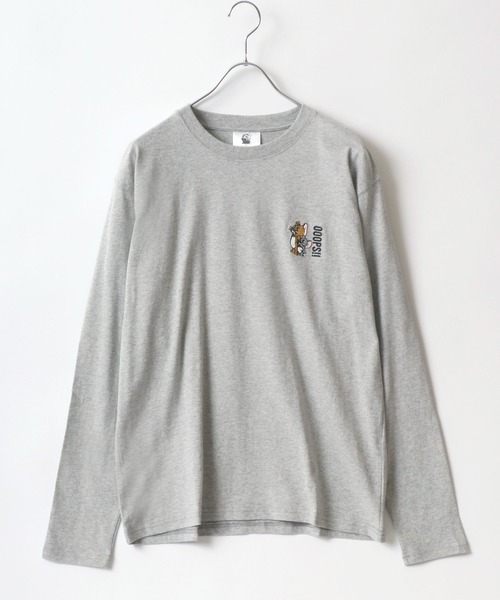 Tom&Jerry(トムアンドジェリー)の「Tom&Jerry/トム&ジェリー キャラクタープリントロンT(Tシャツ/カットソー・メンズ・ネイビー/グレー/オフホワイト/スミクロ・M/L)」の13枚目の写真