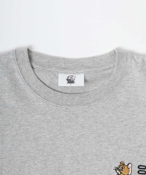 Tom&Jerry(トムアンドジェリー)の「Tom&Jerry/トム&ジェリー キャラクタープリントロンT(Tシャツ/カットソー・メンズ・ネイビー/グレー/オフホワイト/スミクロ・M/L)」の15枚目の写真