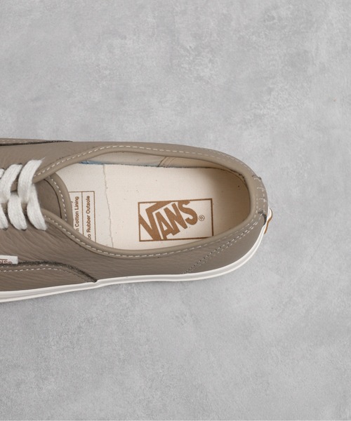 And A（アンドエー）の「VANS ヴァンズ / AUTHENTIC 44 DX ECO THEORY オーセンティック リサイクルレザー ローカットスニーカー / VN0A54F2BD3 VN0A5KX4CHC VN0A54F2BRO（スニーカー・メンズ・チョコ/ストーン/ブラウン・26.5cm/27cm/27.5cm/28cm）」の17枚目の写真