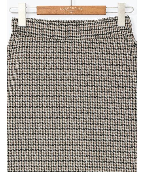 Lugnoncure(ルノンキュール)の「カットジャカードタイトスカート(スカート・レディース・ブラウン/ベージュ/ブラック・フリ-)」の20枚目の写真