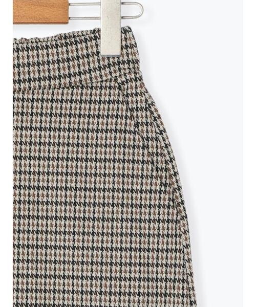 Lugnoncure(ルノンキュール)の「カットジャカードタイトスカート(スカート・レディース・ブラウン/ベージュ/ブラック・フリ-)」の21枚目の写真