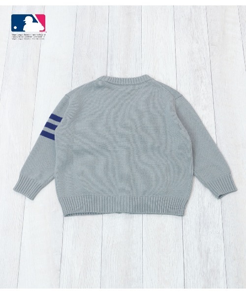 RUGGEDWORKS（ラゲッドワークス）の「《MLB》　knit cardigan（カーディガン/ボレロ・キッズ・グレー/グリーン/ネイビー・01/02/03/04）」の9枚目の写真